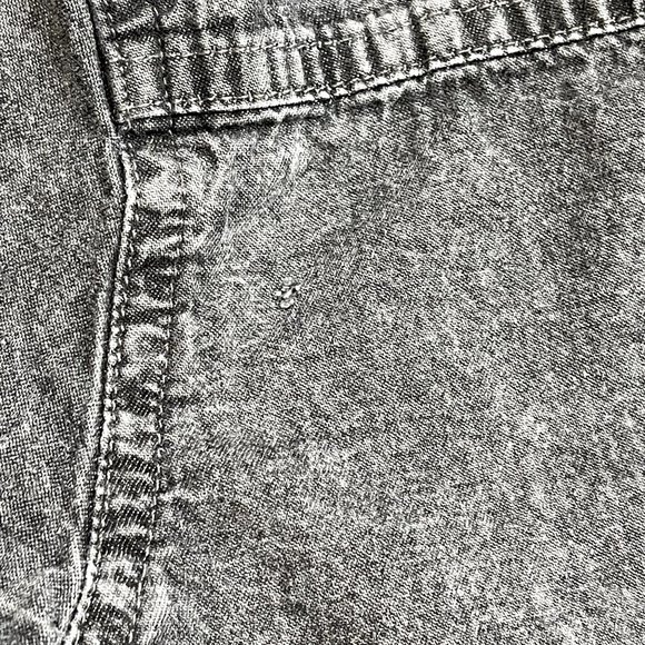 AG Adriano Goldschmied Kids Toddle's 2T Grey Denim Jean Shirt Button Down - Picture 3 of 7